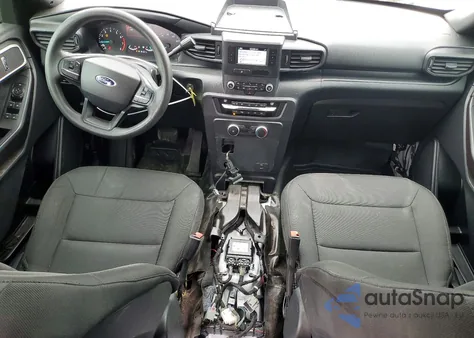 2020 Ford Explorer Police Interceptor from USA, damaged, VIN 1FM5K8AC0LGB22534